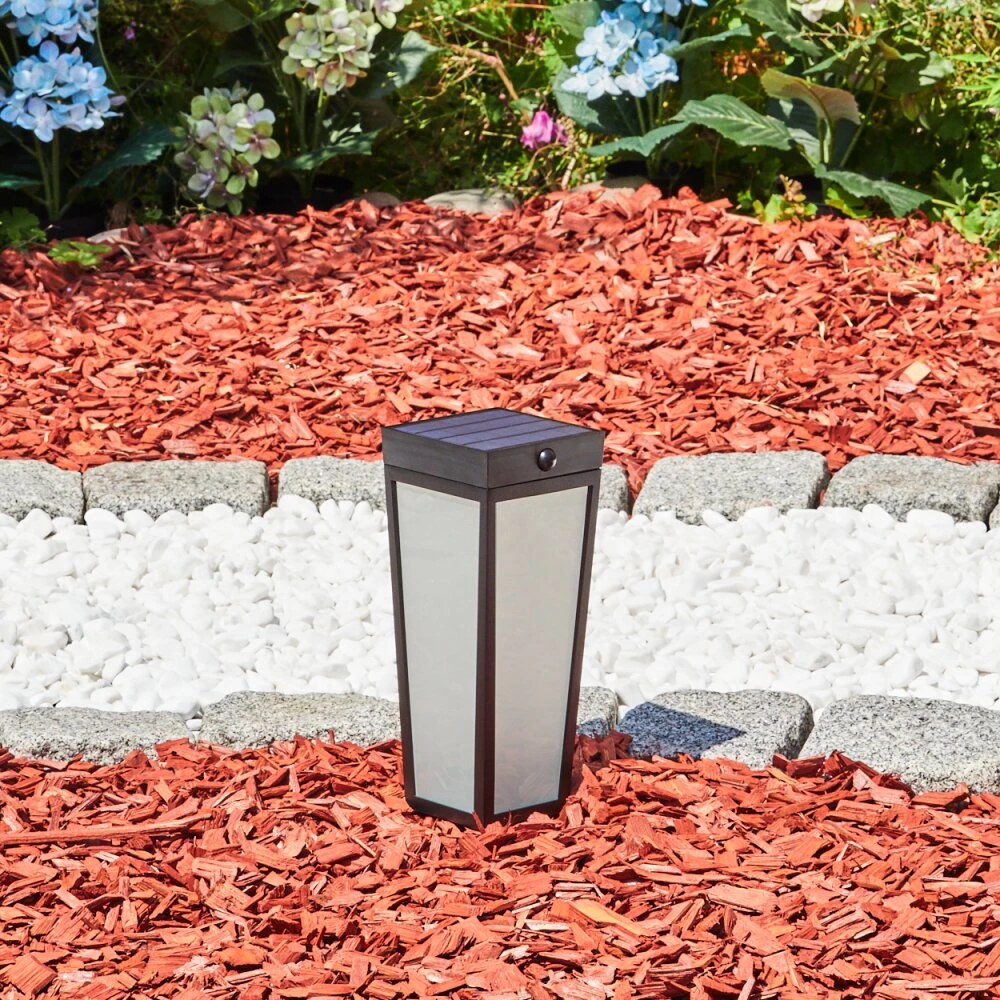 Begg Solar-Wegeleuchte LED Schwarz, 1-flammig, Bewegungsmelder, Farbwechsler 11 Begg Solar-Wegeleuchte LED Schwarz, 1-flammig, Bewegungsmelder, Farbwechsler – Bild 9