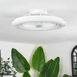 Benasal Deckenventilator Mit Beleuchtung Weiß, 1-flammig, Fernbedienung -Lampe Verkäufe benasal deckenventilator mit beleuchtung h3732120 4