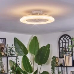 Benasal Deckenventilator Mit Beleuchtung Weiß, 1-flammig, Fernbedienung -Lampe Verkäufe benasal deckenventilator mit beleuchtung h3732120 6