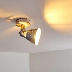 Berkeley Deckenleuchte Holz Hell, Verzinkt, 1-flammig -Lampe Verkäufe berkeley deckenleuchte h3325377 12