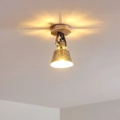 Berkeley Deckenleuchte Holz Hell, Verzinkt, 1-flammig -Lampe Verkäufe berkeley deckenleuchte h3325377 4