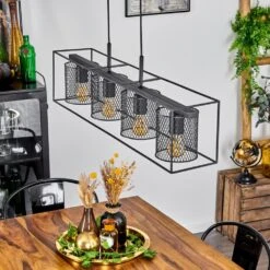 Bettaix Hängeleuchte Schwarz, 4-flammig -Lampe Verkäufe bettaix haengeleuchte h3617762 10