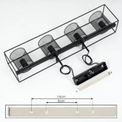 Bettaix Hängeleuchte Schwarz, 4-flammig -Lampe Verkäufe bettaix haengeleuchte h3617762 4