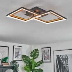 Binor Deckenleuchte LED Naturfarben, Schwarz, 1-flammig -Lampe Verkäufe binor deckenleuchte h3978467 8