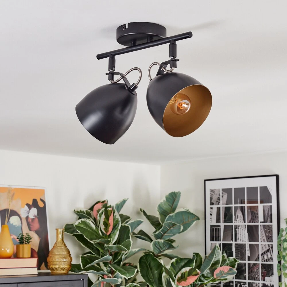 Bjedstrup Deckenleuchte Schwarz, 2-flammig 14 Bjedstrup Deckenleuchte Schwarz, 2-flammig – Bild 12