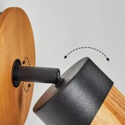 Blondo Wandleuchte Naturfarben, Schwarz, 1-flammig -Lampe Verkäufe blondo wandleuchte h3699003 2