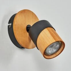 Blondo Wandleuchte Naturfarben, Schwarz, 1-flammig -Lampe Verkäufe blondo wandleuchte h3699003 7