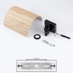 Bongal Wandleuchte Schwarz, 1-flammig -Lampe Verkäufe bongal wandleuchte h3575680 4