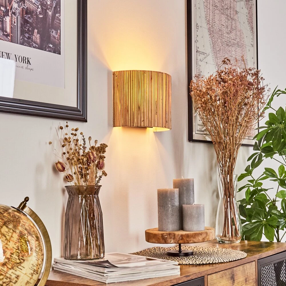 Bongal Wandleuchte Schwarz, 2-flammig 15 Bongal Wandleuchte Schwarz, 2-flammig – Bild 13