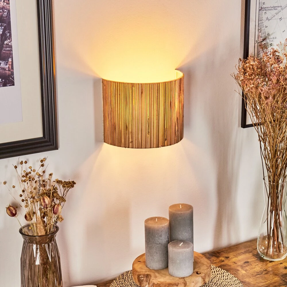 Bongal Wandleuchte Schwarz, 2-flammig 11 Bongal Wandleuchte Schwarz, 2-flammig – Bild 9