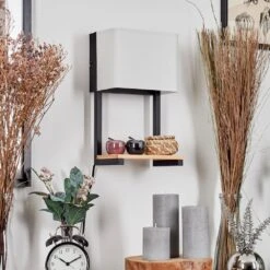 Bonigen Wandleuchte LED Naturfarben, Schwarz, 1-flammig -Lampe Verkäufe bonigen wandleuchte h3718742 11