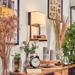 Bonigen Wandleuchte LED Naturfarben, Schwarz, 1-flammig -Lampe Verkäufe bonigen wandleuchte h3718742 6