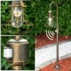 BORKAN Wegeleuchte Braun, Gold, 1-flammig, Bewegungsmelder -Lampe Verkäufe borkan wegeleuchte h3021361 do3 0