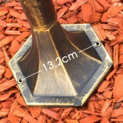 BORKAN Wegeleuchte Braun, Gold, 1-flammig, Bewegungsmelder -Lampe Verkäufe borkan wegeleuchte h3021361 do3 8