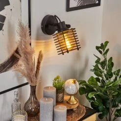 Boula Wandleuchte Schwarz, 1-flammig -Lampe Verkäufe boula wandleuchte h3643419 6