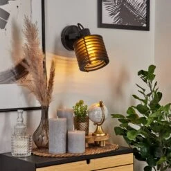 Boula Wandleuchte Schwarz, 1-flammig -Lampe Verkäufe boula wandleuchte h3643419 8