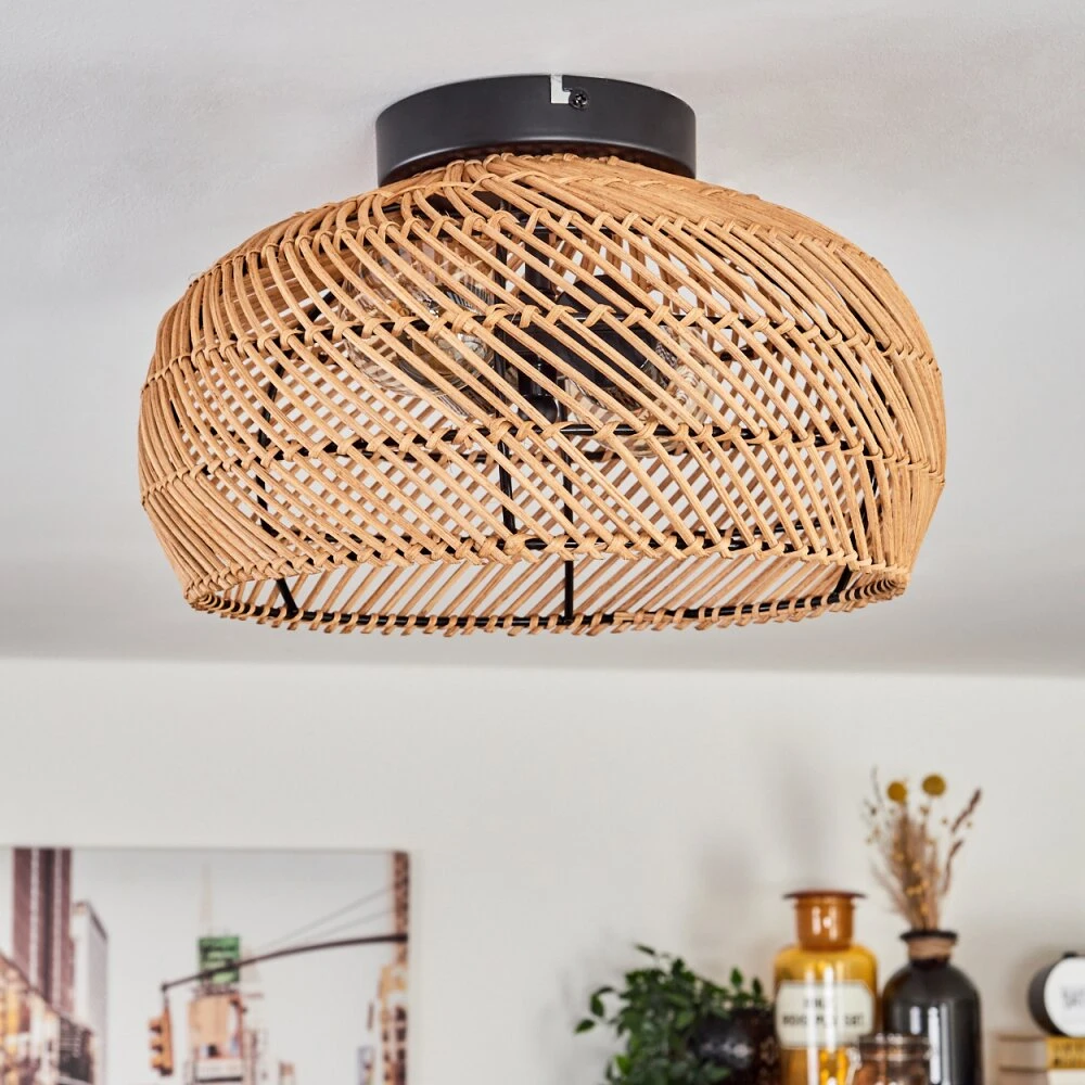 Brandala Deckenleuchte 30 Cm Schwarz, 2-flammig 14 Brandala Deckenleuchte 30 Cm Schwarz, 2-flammig – Bild 12