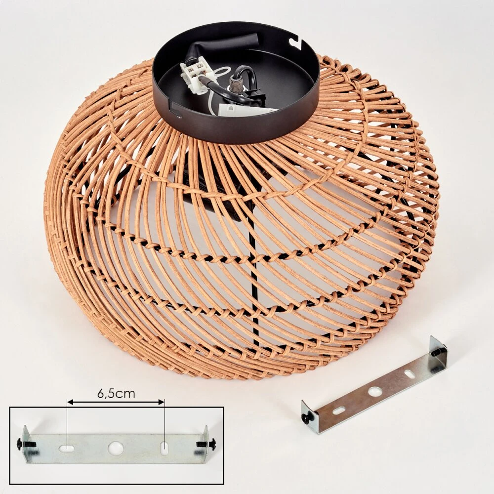 Brandala Deckenleuchte 30 Cm Schwarz, 2-flammig 7 Brandala Deckenleuchte 30 Cm Schwarz, 2-flammig – Bild 5