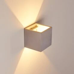 Braslo Wandleuchte Grau, 1-flammig -Lampe Verkäufe braslo wandleuchte h3387870 12