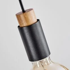 Brenier Hängeleuchte Naturfarben, Schwarz, 4-flammig -Lampe Verkäufe brenier haengeleuchte h3618301 5