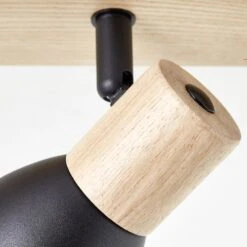 Brilliant Daintree Deckenleuchte Naturfarben, Schwarz, 3-flammig -Lampe Verkäufe brilliant daintree deckenleuchte 99712 76 4