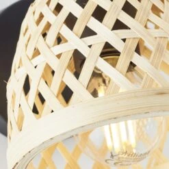 Brilliant Elize Wandleuchte Schwarz, 1-flammig -Lampe Verkäufe brilliant elize wandleuchte 99832 06 2