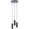 Brilliant Marty Pendelleuchte LED Schwarz, 3-flammig -Lampe Verkäufe brilliant marty pendelleuchte g80051 76 0
