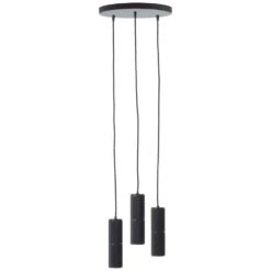 Brilliant Marty Pendelleuchte LED Schwarz, 3-flammig -Lampe Verkäufe brilliant marty pendelleuchte g80051 76 2