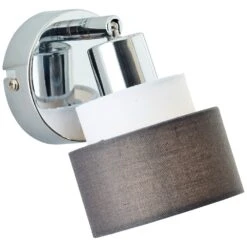 Brilliant Naples Wandleuchte Silber, 1-flammig -Lampe Verkäufe brilliant naples wandleuchte 99991 22 6