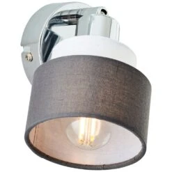 Brilliant Naples Wandleuchte Silber, 1-flammig -Lampe Verkäufe brilliant naples wandleuchte 99991 22 8