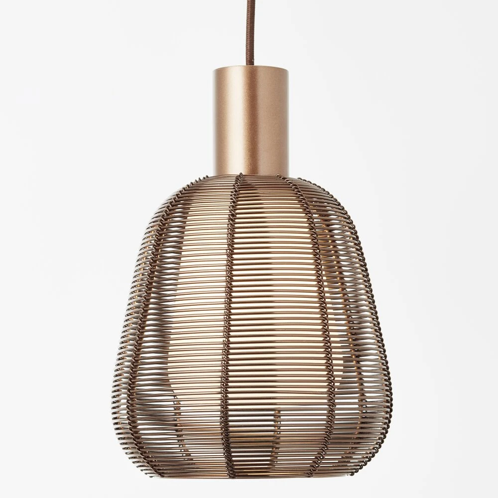 Brilliant Wallace Pendelleuchte Mokka, 1-flammig 7 Brilliant Wallace Pendelleuchte Mokka, 1-flammig – Bild 5