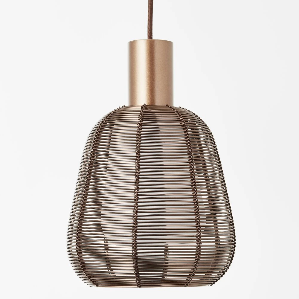 Brilliant Wallace Pendelleuchte Mokka, 1-flammig 8 Brilliant Wallace Pendelleuchte Mokka, 1-flammig – Bild 6