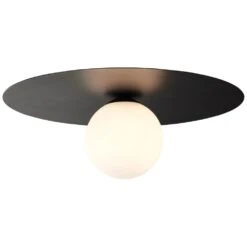 Brilliant Zon Deckenleuchte Schwarz, 1-flammig -Lampe Verkäufe brilliant zon deckenleuchte 76210 06 3