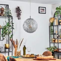 Brona Hängeleuchte Silber, 1-flammig -Lampe Verkäufe brona haengeleuchte h3853993 1