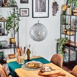 Brona Hängeleuchte Silber, 1-flammig -Lampe Verkäufe brona haengeleuchte h3853993 4