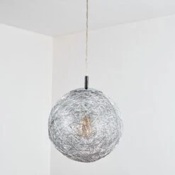 Brona Hängeleuchte Silber, 1-flammig -Lampe Verkäufe brona haengeleuchte h3853993 7