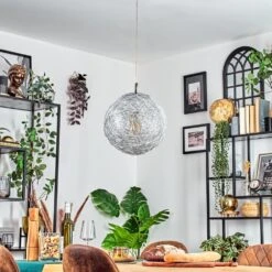 Brona Hängeleuchte Silber, 1-flammig -Lampe Verkäufe brona haengeleuchte h3853993 9