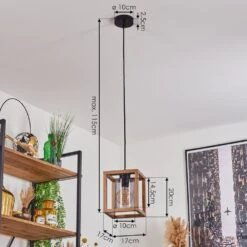 Brugg Hängeleuchte Schwarz, 1-flammig 15 Brugg Hängeleuchte Schwarz, 1-flammig -Lampe Verkäufe brugg haengeleuchte h3565414 3