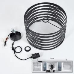 Bust Hängeleuchte Schwarz, 1-flammig -Lampe Verkäufe bust haengeleuchte h3619247 4