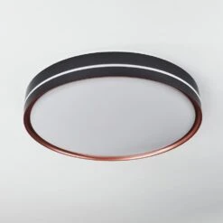 Cachalot Deckenleuchte LED Kupferfarben, Schwarz, 1-flammig, Fernbedienung, Farbwechsler -Lampe Verkäufe cachalot deckenleuchte h3550373 7