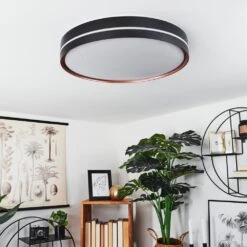 Cachalot Deckenleuchte LED Kupferfarben, Schwarz, 1-flammig, Fernbedienung, Farbwechsler -Lampe Verkäufe cachalot deckenleuchte h3550373 9