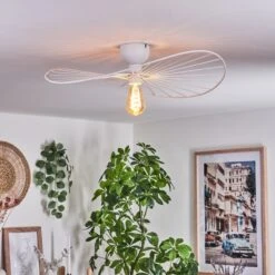 Cacor Deckenleuchte Weiß, 1-flammig -Lampe Verkäufe cacor deckenleuchte h3686126 6