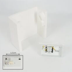 Calama Wandleuchte Weiß, 1-flammig -Lampe Verkäufe calama wandleuchte h3266397 do4 4