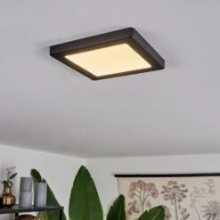 Canditas Deckenpanel LED Schwarz, 1-flammig -Lampe Verkäufe canditas deckenpanel h3582985 6