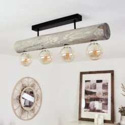 Canedo Deckenleuchte Schwarz, 4-flammig -Lampe Verkäufe canedo deckenleuchte h3421932 11