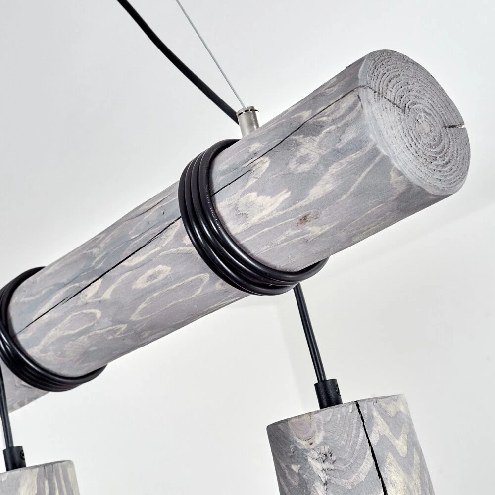 Canedo Pendelleuchte Grau, Schwarz, 5-flammig 8 Canedo Pendelleuchte Grau, Schwarz, 5-flammig – Bild 6