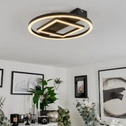 Canhoso Deckenleuchte LED Schwarz, 1-flammig -Lampe Verkäufe canhoso deckenleuchte h3670910 10