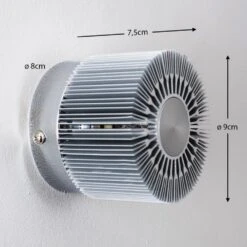 Cantoni Wandleuchte Nickel-Matt, 1-flammig 25 Cantoni Wandleuchte Nickel-Matt, 1-flammig -Lampe Verkäufe cantoni wandleuchte h165981 3