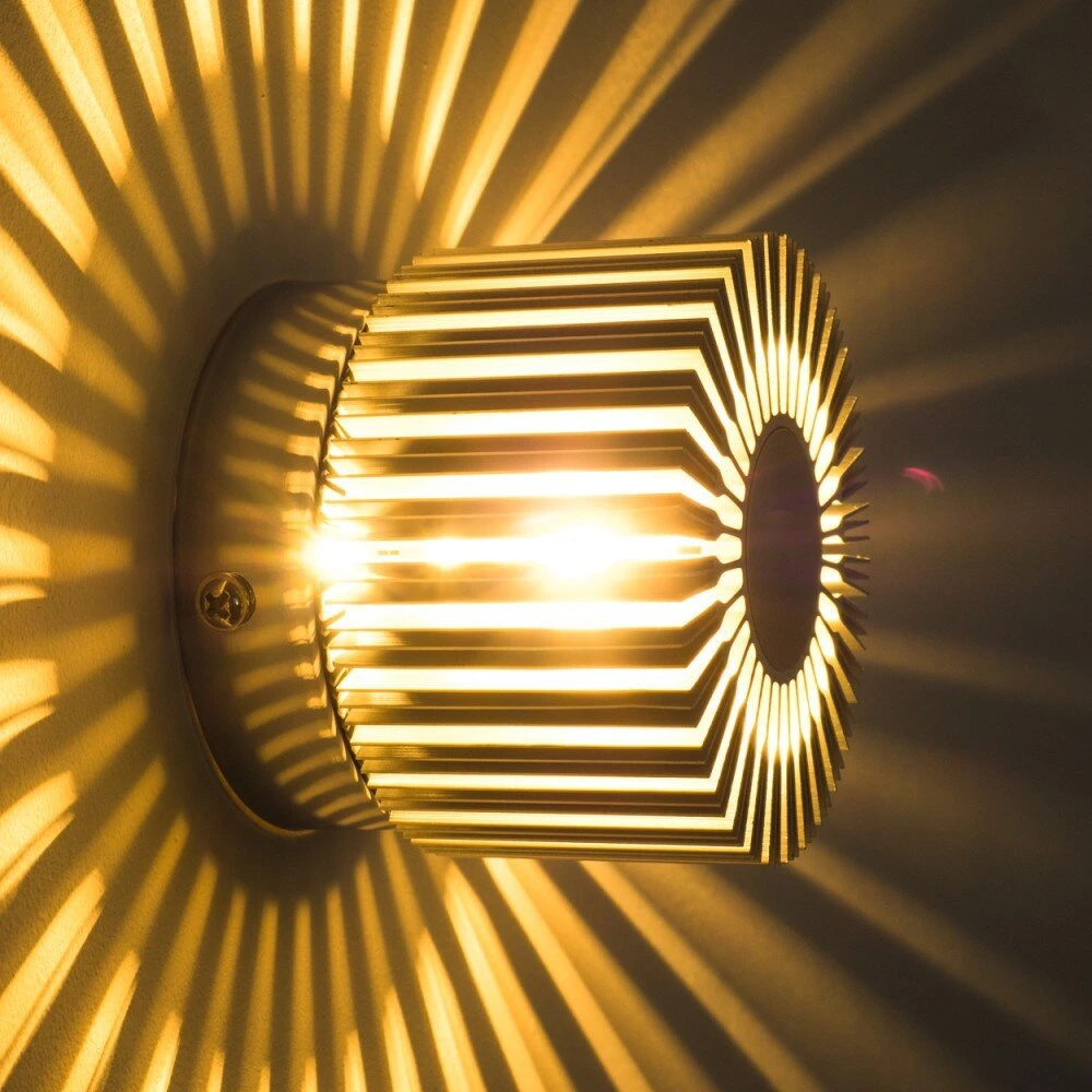 Cantoni Wandleuchte Nickel-Matt, 1-flammig 8 Cantoni Wandleuchte Nickel-Matt, 1-flammig – Bild 6