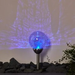 Carbonia Solar-Wegeleuchte LED Silber, 2-flammig, Farbwechsler -Lampe Verkäufe carbonia solar wegeleuchte h3327807 17